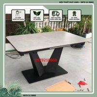 BÀN ĂN RÚT CHÂN V (1.4M-1.8M) CAO CẤP
