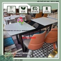 Bàn ăn thông minh mặt đá ceramic có bếp từ kết hợp cùng ghế Snake - Bộ bàn ăn thông minh 6 ghế 8 ghế