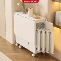 Bàn ăn thông minh thiết kế bánh xe di động tiện lợi thương hiệu GAPI - GP372