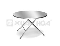 Bàn ăn tròn inox Xuân Hòa BI-D950