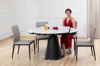 Bàn ăn tròn thông minh 2 kích thước - 2 kiểu dáng