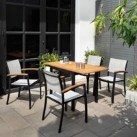 Bàn Ban Công Ngoài Trời Barcelona Gấp Gọn Thông Minh 75-126x70 (chưa bao gồm ghế)