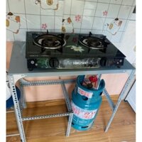 bàn bếp ga đa năng lắp ráp tháo rời được bằng mâm v lỗ bếp đôi bếp đơn phủ sơn tĩnh điện