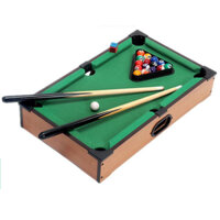 bàn bi a mini 36*8*24cm - bida, bi da mini bằng gỗ, vải nỉ tiêu chuẩn - đồ chơi, quà tặng cho bé