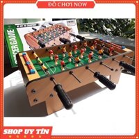 Bàn bi lắc 6 tay cầm có chân, Bộ đồ chơi bóng đá cho bé