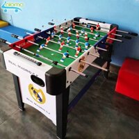 Bàn Bi lắc ALOMA KT 120x60x80cm-Đồ chơi bàn bi lắc 8 tay cầm bằng gỗ Bàn bóng đá mini Table Top Football TTF-122