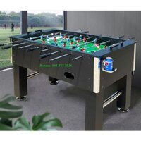 Bàn Bi Lắc Bóng Đá Cỡ Lớn 1,4m Harvard Black JX 101C Chuẩn Thi Đấu, Banh Bàn Foosball 1m4 Gia Đình,Văn Phòng