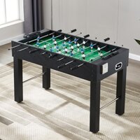 Bàn Bi Lắc Bóng Đá Cỡ Lớn 1,2m, Banh Bàn Foosball Mini Adult Black 1m2 Thi Đấu Cho Gia Đình, Văn Phòng Hanana