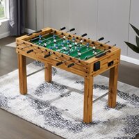 Bàn Bi Lắc Bóng Đá Cỡ Lớn 1,2m, Banh Bàn Foosball Mini Adult Wooden 1m2 Thi Đấu Cho Gia Đình Văn Phòng Hanana