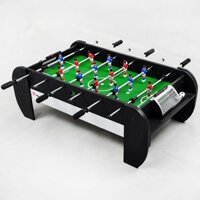 Bàn Bi Lắc Bóng Đá Mini Big Black Cỡ Lớn, Banh Bàn Foosball 98cx54x35cm Gia Đình Hanana