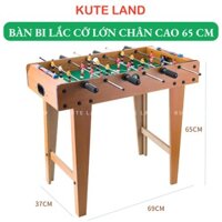 Bàn bi lắc cỡ lớn chân cao 6 tay cầm 69x35x62 cm banh lắc bóng đá phù hợp cho bé rèn luyện phản xạ và tư duy BILAC-3