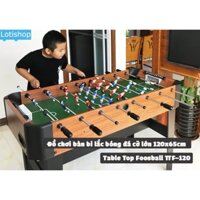 BÀN BI LẮC NẶNG 20KG KÍCH THƯỚC 120X60X80cm 8 TAY CẦM bằng GỖ Bàn bóng đá mini Table Top Football TTF-122