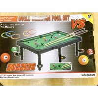 Bàn BiA world champion pool set đồ chơi mini cỡ đại