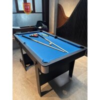 Bàn Bida 1m6 Cỡ Lớn Ipool Z4 Chân Gập Gọn, Có Bánh Xe Di chuyển, Bi A Lỗ 1,6m Mini Đầy Đủ Phụ Kiện Mặt Vải Nỉ Mịn Hanana