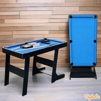 Bàn bida cỡ đại 92cm gỗ cỡ lớn gấp gọn cho trẻ em và người lớn bộ trò chơi bộ quà tặng cho bé trai bé gái