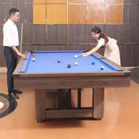 Bàn Bida Cỡ Lớn 2m2  Nỉ Mịn Phụ Kiện Chuẩn CLB, Bàn Bi A Lỗ Mini 7 Feet Decor Trang Trí Gia Đình Văn Phòng Kinh Doanh