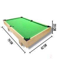 Bàn bida cỡ lớn 79cm gỗ cỡ lớn áp phê tốt cho trẻ em và người lớn bộ trò chơi bộ quà tặng cho bé trai bé gái