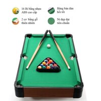 Bàn Bida mini bằng Gỗ giá Rẻ Bảo hành 6 tháng kích thước: 69x37x22 cm