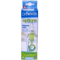Bán Bình sữa Dr Brown's Options 120ml (nhựa PP, cổ hẹp)