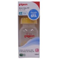 Bán Bình sữa Pigeon nhựa PP tiêu chuẩn 120ml (0M+)