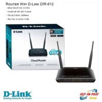 Bán Bộ Phát Sóng Wifi D-Link DIR-612 Tốc Độ 300Mbps 2 Anten