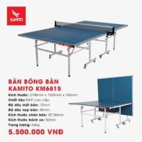 Bàn Bóng Bàn KAMITO 6815 V2