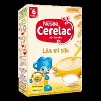 Bán Bột ăn dặm Nestle Cerelac - Lúa mỳ & sữa (200gr)