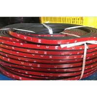 [BÁN BUÔN] 100m gioăng D 14x12 loại tốt sẵn keo 3M bóc dính, gioăng cách âm, cao su chống ồn