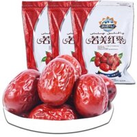 Bán Buôn Bán Lẻ24Hàng Mới Ruoqiang Chà Là Đỏ Loại 1 Chà Là Xám Chà Là Khô500g Đồ Ăn Nhẹ Trái Cây Sấy Khô