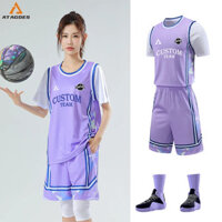 Bán buôn bộ áo bóng rổ nữ tùy chỉnh, áo bóng rổ nhanh khô, đồng phục bóng rổ nữ, áo bóng rổ thoáng khí cho phụ nữ 250317
