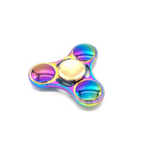 Bán buôn đồ chơi quay bằng kim loại hợp kim kẽm mới, UFO, hình tam giác, lá, spinner ngón tay, spinner fidget đầy màu sắc