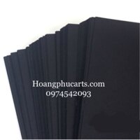 Bán buôn- Giấy bìa màu đen A3 - 150 tờ/ tập- định lượng 160gsm