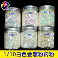 Bán Buôn Ginny Bảy Nhiều Màu Sắc Cao Lấp Lánh Bạc Ginny Bột Màu Trắng Bột Ginny Bột Ginny Bột Sequins