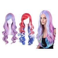 Bán Buôn Halloween Trang Phục Tổng Hợp Màu Ombre Màu Lolita Cosplay Party Tóc Tóc