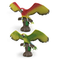 ❤Bán buôn thời gian có hạn❤Mô Phỏng Chim Chim Vẹt Mô Hình Trẻ Em Nhận Thức Macaw Rừng Hoang Dã Động Vật Trang Trí Đồ Trang Trí Trẻ Em Quà Tặng