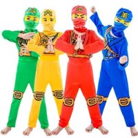 Bán Buôn Trang Phục Ninja Và Cô Gái Jumpsuit Trẻ Em Anime Cosplay Bé Trai Hài Hước Trang Phục