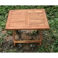 Bàn Cafe Mini Gỗ Tràm Gấp Gọn Được