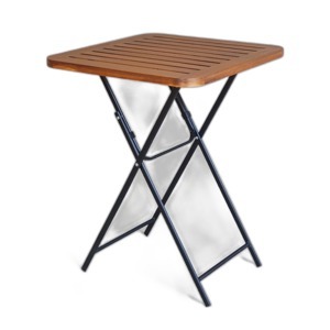 Bàn cafe ngoài trời xếp gọn Patio 55x55x73(cm) CFD68055
