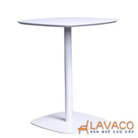 Bàn cafe vuông chân trụ hiện đại- Mã: T1517