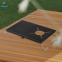 Bàn cắm trại blesiya Bàn di động nhẹ có thể gập lại để đi bộ đường dài Thịt nướng