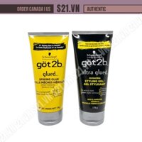 [Bản Canada] Gel Vuốt Tóc Schwarzkopf Got2b Glued | Ultra Glued 170g