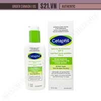 [Bản Canada] Sữa Dưỡng SPF15 Cetaphil Daily Facial Moisturizer SPF15 120ml