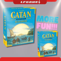 [Bản Cao Cấp] Bộ Trò Chơi Boardgame CATAN SEAFARERS Bản Mở Rộng Expansion CATAN Extension The Settlers of CATAN