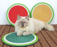 BÀN CÀO DÂY THỪNG CHO MÈO HÌNH TRÒN DƯA HẤU