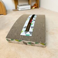 BÀN CÀO MÓNG CHO MÈO KÈM XÚC XẮC - MÃ 01