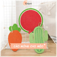 Bàn Cào Móng Dây Thừng Cho Mèo Kidpet Nhiều Hình Đồ Chơi Thú Cưng