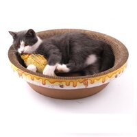 Bàn Cào Móng Giấy Ổ Nằm Tròn Cho Mèo 43cm
