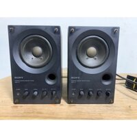 bán cặp loa liền công suất Monitor system  Sony SMS  - 1P hát cực hay chi tiết