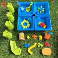 Bàn cát cho trẻ em Bàn hộp cát, Đồ chơi nước, Đồ chơi, Bàn chơi hoạt động, Bàn nước cho sân sau bên ngoài