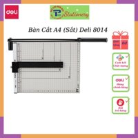 Bàn cắt giấy A4 Deli - Có thể chỉnh kích thước - Màu Trắng - 1 chiếc - E8014